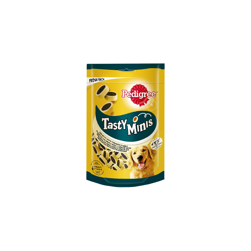 Pedigree Dog Snack Tasty Minis Cheesy Bites 5 X 140 g