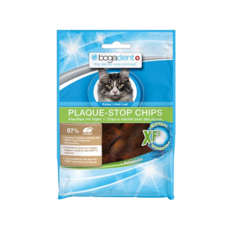 Bogadent Gato Plaque-Stop Chips Frango 50  gr