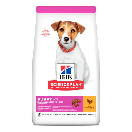 Hills Science Plan Small & Mini Puppy with Chicken  1,5 kg