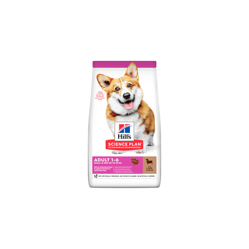 Hills Science Plan Dog Small & Mini Adult with Lamb & Rice 1,5 kg