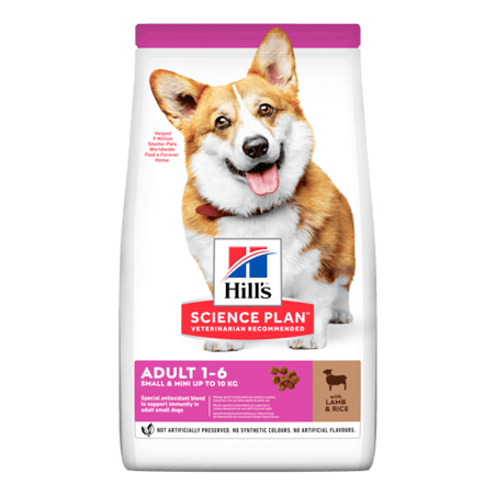 Hills Science Plan Dog Small & Mini Adult with Lamb & Rice 1,5 kg