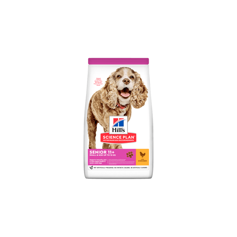 Hills Science Plan Dog Small & Mini Senior 11+ with Chicken 1,5 kg