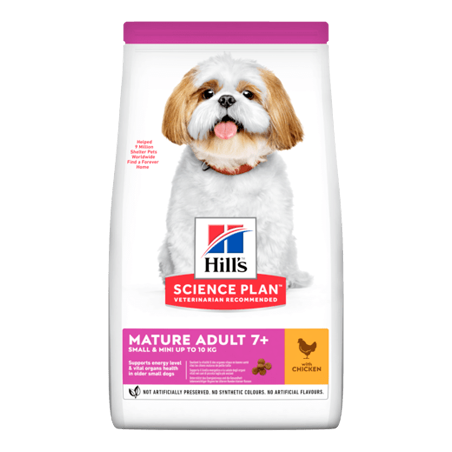 Hills Science Plan Dog Small & Mini Mature Adult 7+ with Chicken 1,5 kg