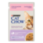 Cat Chow Adult Sensitive Salmon & Courgette | Wet (Saqueta) 26 X 85 g