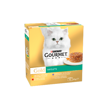 Gourmet Gold Tartelette Multipack 8 | Wet (Lata) 8 x 85 g