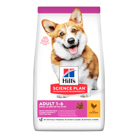 Hills Science Plan Dog Small & Mini Adult with Chicken 1,5 kg