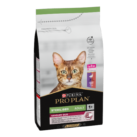 Pro Plan Cat Savoury Duo Sterilised Adult Duck & Liver 1,5 kg