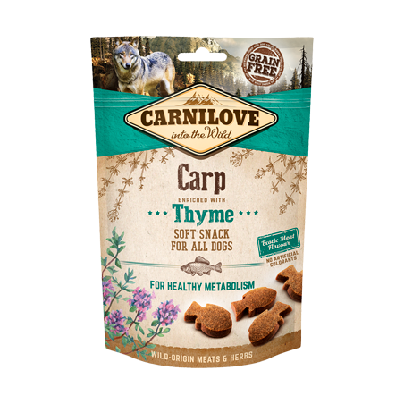 Carnilove Dog Soft Snack Carp With Thyme 200 g