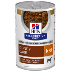 Hills Prescription Diet Canine k/d Stew Chicken & Vegetables | Wet (Lata) 6 X 354 gr