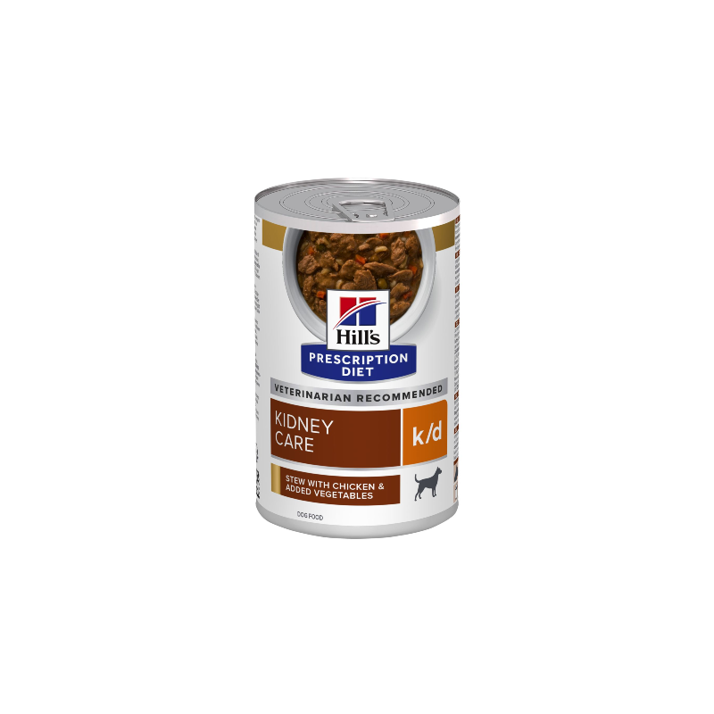 Hills Prescription Diet Canine k/d Stew Chicken & Vegetables | Wet (Lata) 6 X 354 gr