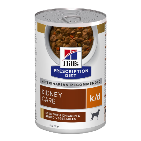 Hills Prescription Diet Canine k/d Stew Chicken & Vegetables | Wet (Lata) 6 X 354 gr