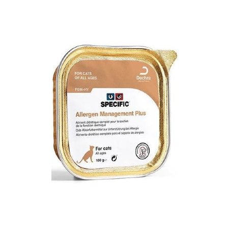 Specific Cat FOW-HY Allergen Management Plus HY Cx c/ 7 terrinas 100 gr