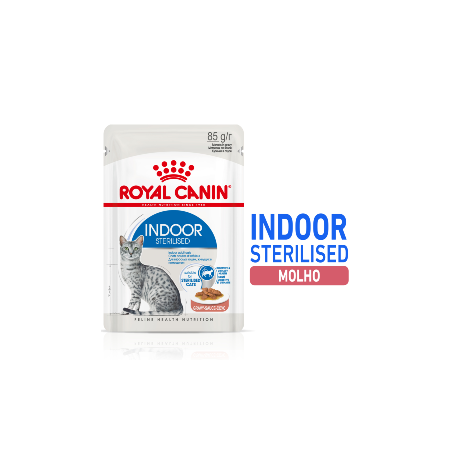 Royal Canin Cat Indoor in Gravy | Wet (Saqueta) 12 X 85 g