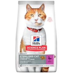 Hills Science Plan Sterilised Cat Adult with Duck 1,5 kg