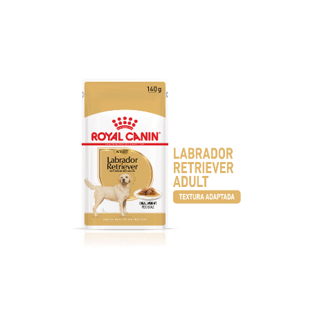 Royal Canin Dog Labrador Retriever Adult | Wet (saqueta) 10 X 140 g