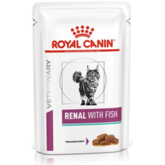 Royal Canin Vet Renal Feline with Fish | Wet (Saqueta) 12 X 85 g