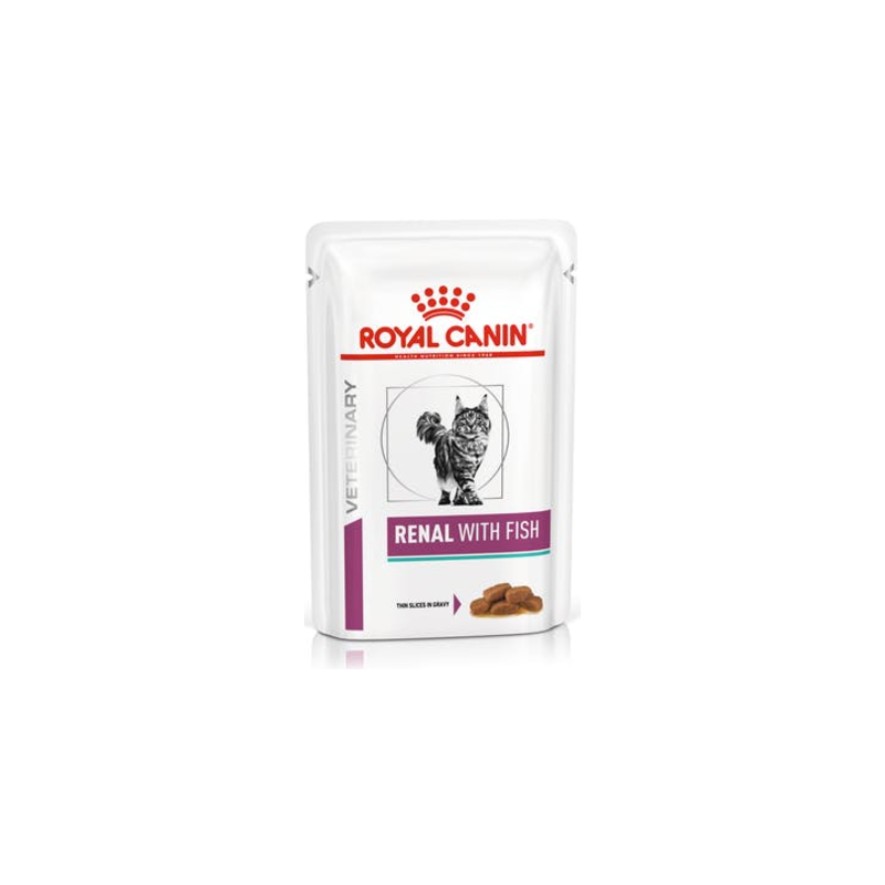 Royal Canin Vet Renal Feline with Fish | Wet (Saqueta) 12 X 85 g