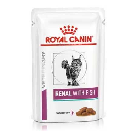 Royal Canin Vet Renal Feline with Fish | Wet (Saqueta) 12 X 85 g