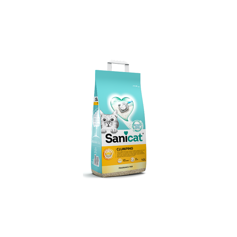 Sanicat Clumping Fragrance Free 10 Lt