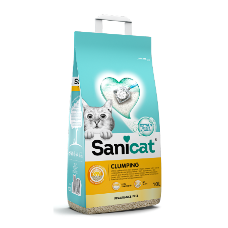 Sanicat Clumping Fragrance Free 10 Lt