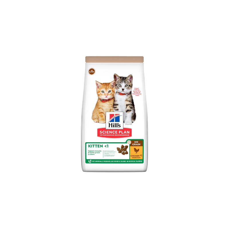 Hills Science Plan Cat Kitten No Grain with Chicken 1,5 kg