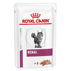 Royal Canin Vet Renal Feline Loaf | Wet (Saqueta) 12 X 85 g