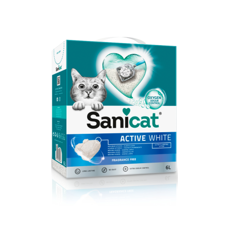 Sanicat Active White Fragrance Free 6 L