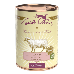 Terra Canis Cordeiro com Courgette, Milhete e Endro | Wet (Lata) 800 g