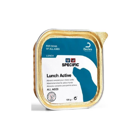 Specific Lunch Active All Breeds | Wet (Terrina) Cx c/ 7 terrinas 100 g