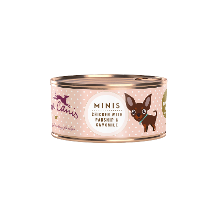 Terra Canis Mini Frango com Pastinaga e Camomila | Wet (Lata) 100 g