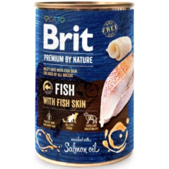 Brit Premium by Nature Dog Fish with Fish Skin | Wet (Lata) 400 g