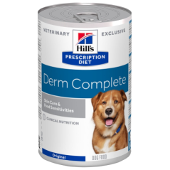 Hills Prescription Diet Canine Derm Complete | Wet (Lata) 12 X 370 g