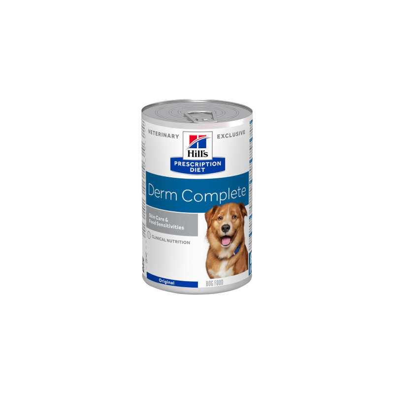 Hills Prescription Diet Canine Derm Complete | Wet (Lata) 12 X 370 g