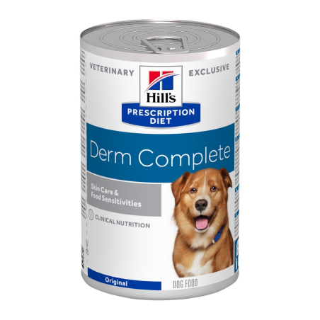 Hills Prescription Diet Canine Derm Complete | Wet (Lata) 12 X 370 g