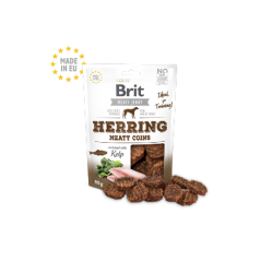 Brit Dog Meat Jerky Snack Herring Meaty Coins 80 g