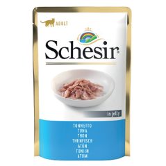 Schesir Cat Atum em Gelatina | Wet (Saqueta) 20 X 85 g