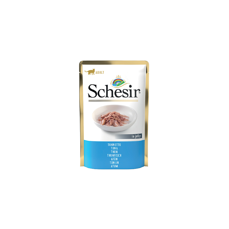 Schesir Cat Atum em Gelatina | Wet (Saqueta) 20 X 85 g