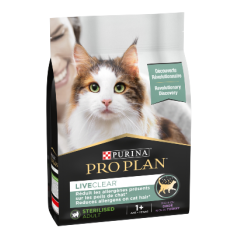 Pro Plan Cat Liveclear Sterilised Adult Turkey 1,4 kg