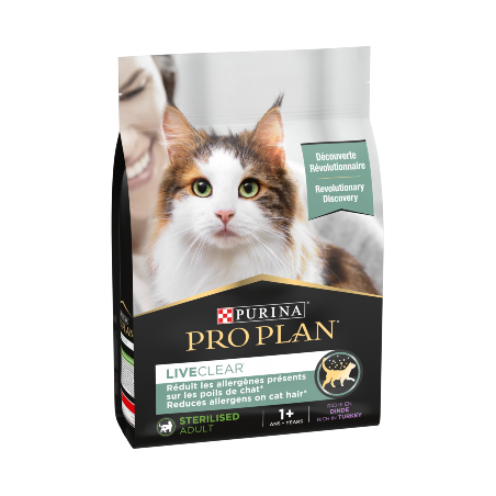 Pro Plan Cat Liveclear Sterilised Adult Turkey 1,4 kg