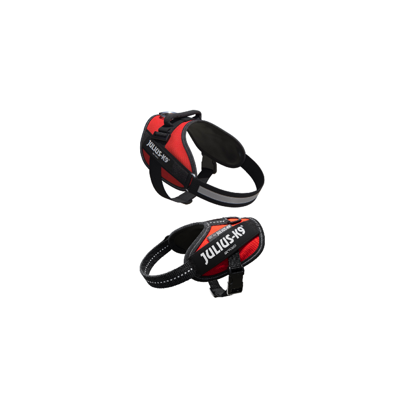 Julius-K9 IDC Powerharness | Vermelho 3XS / Bebé 1