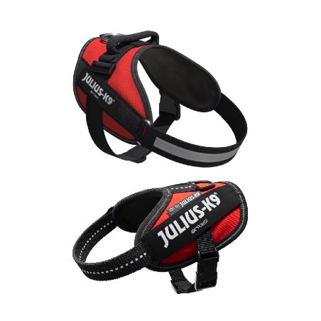 Julius-K9 IDC Powerharness | Vermelho 3XS / Bebé 1