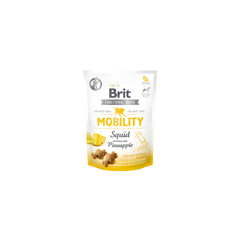 Brit Care Dog Functional Snack Mobility Squid 150 g