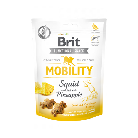 Brit Care Dog Functional Snack Mobility Squid 150 g