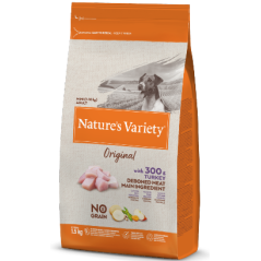 Natures Variety Dog Original No Grain Mini Adulto Peru 1,5 kg