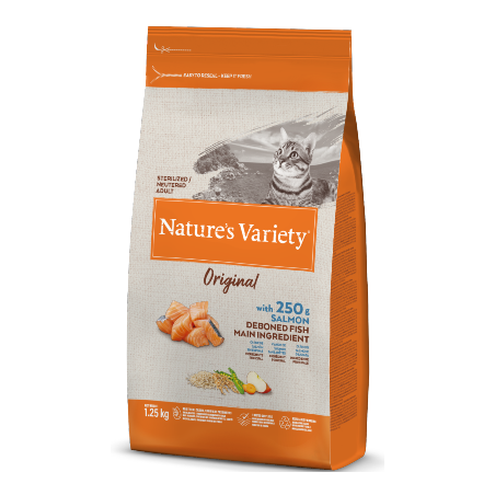 Natures Variety Cat Original Sterilized Salmão  1,25 kg