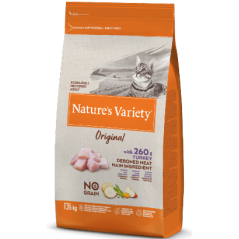 Natures Variety Cat Original No Grain Sterilized Peru 1,25 kg