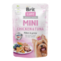 Brit Care Mini Chicken & Tuna Fillets in Gravy | Wet (Saqueta) 85 g