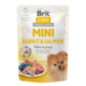 Brit Care Mini Rabbit & Salmon Fillets in Gravy | Wet (Saqueta) 6 X 85 g