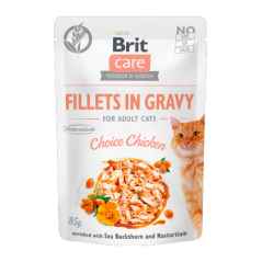 Brit Care Cat Choice Chicken in Gravy | Wet (Saqueta) 12 X 85 g