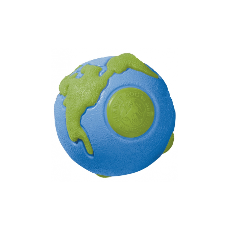 Planet Dog Orbee-Tuff Planet Ball Blue/Green L